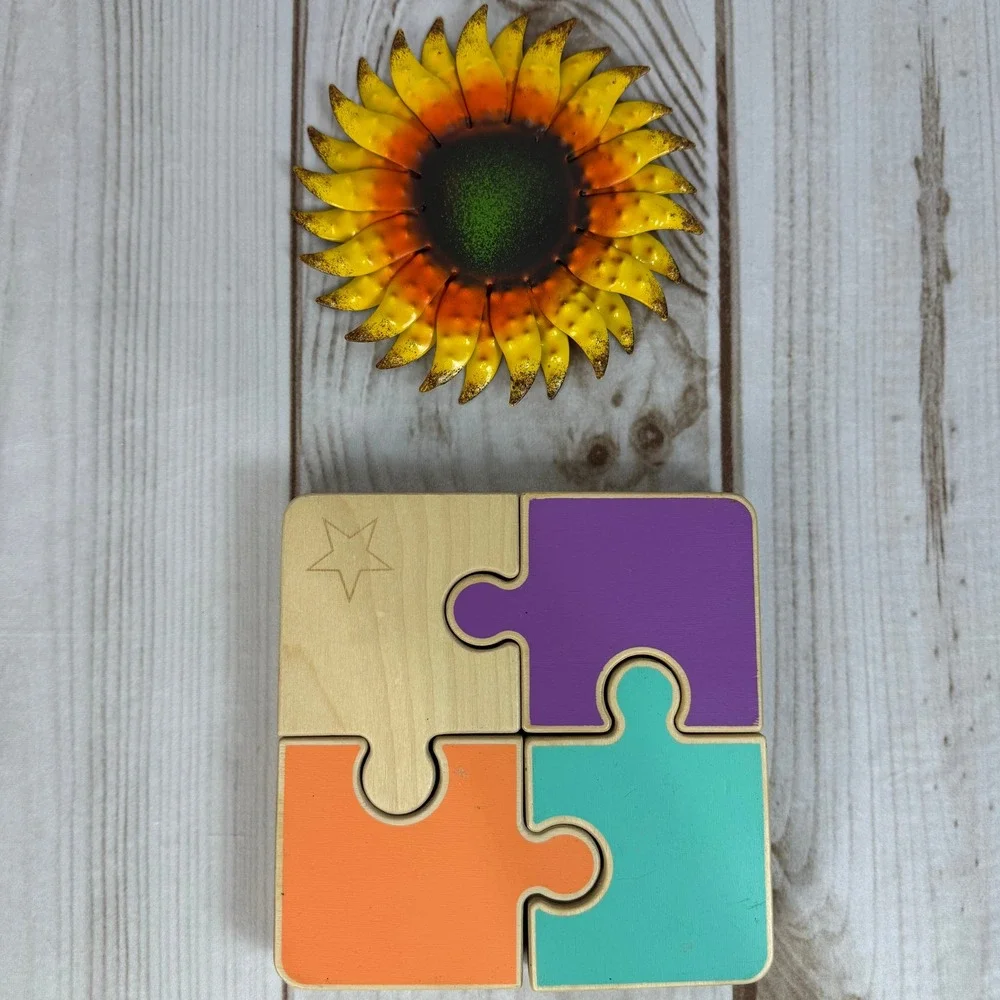 Lovevery Chunky Wooden‎ Jigsaw Puzzle Toy